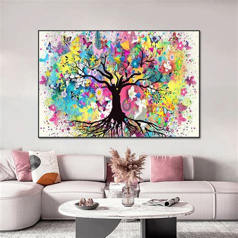 Arbre De Vie Peinture Chakras Shop