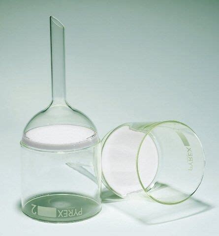 Pyrex B Chner Filter Funnels With Sintered Disc