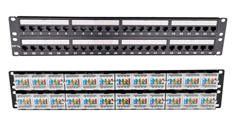 Soho Pro™ Cat6a Patch Panels 12 24 48 Port Primex Manufacturing