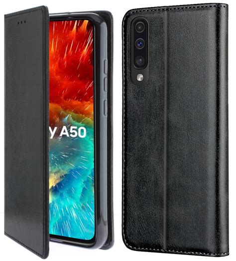 ETUI Z KLAPKĄ ZE SKÓRY DO SAMSUNG GALAXY A50 Sklep Opinie Cena w