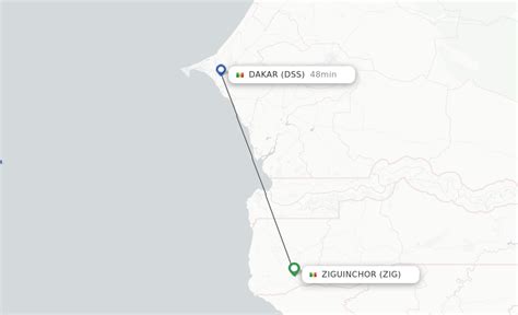 Direct Non Stop Flights From Ziguinchor To Dakar Schedules