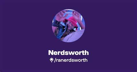 Nerdsworth Instagram Facebook Tiktok Twitch Linktree