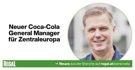 Björn Jensen → Neuer Coca Cola General Manager Für Zentraleuropa → Regal