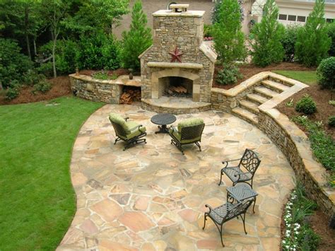 exclusive stone patio designs patterns guide decor  design