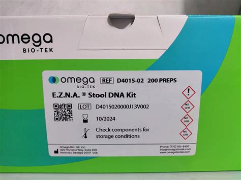 Omega D4015 02粪便 Dna 提取试剂盒stool Dna Kit200价格品牌omega 丁香通官网