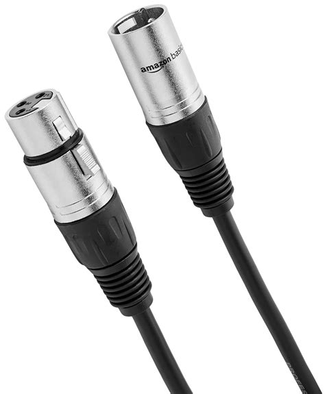 Amazon Basics Xlr Microphone Cable For Recording Studio Speaker Pa