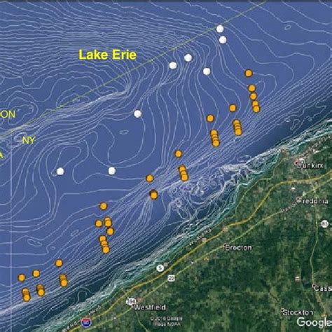 Lake Erie Chart Map