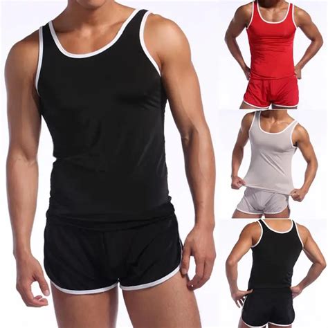 High Quality Male 92 Nylon 8 Spandex Tank Tops Buy Wholesale Men