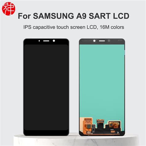 Tela Touch Frontal Para Samsung Galaxy A9 2018 A920 Display LCD SM