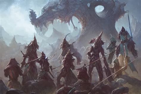 Dungeons And Dragons Fantasy Painting Phalanx Of Stable Diffusion