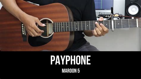 Payphone Maroon 5 Easy Guitar Tutorial With Chords Lyrics Youtube