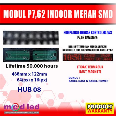 Jual Panel Modul P P F F X Smd Matrix Red Rg Merah