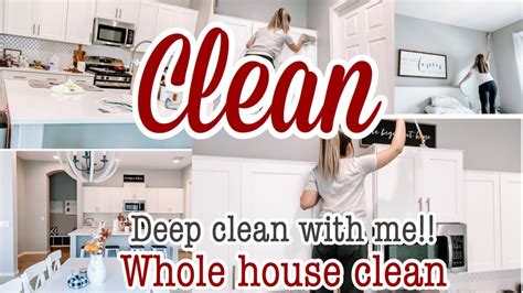 Extreme Cleaning Motivation 2020 Fall Deep Clean 2020 Whole House