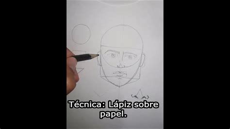 Trazando Un Rostro Humano Con Figuras Geom Tricas Prof Seguel Youtube