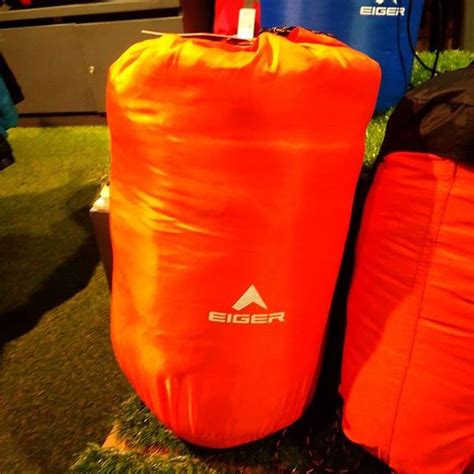 Jual Best Seller Sleeping Bag Eiger Mummy Orange