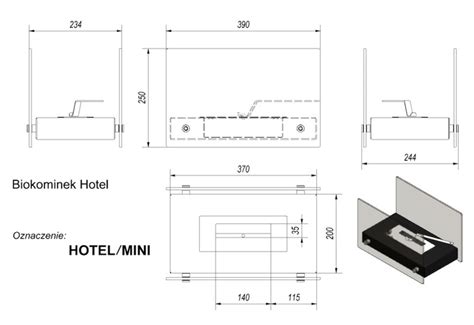 KRATKI HOTEL Mini TÜV černá biokrb mbterm krby cz