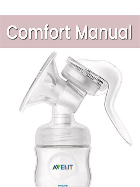 Philips Avent Comfort Manual Breast Pump Spare Parts Order Online