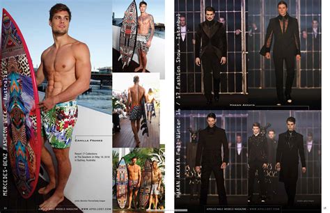 Apollo Male Models Magazine Cover Model David Douline