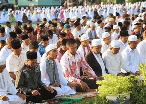 Warga Muhammadiyah Di Kota Bogor Gelar Shalat Iduladha Di Lapangan