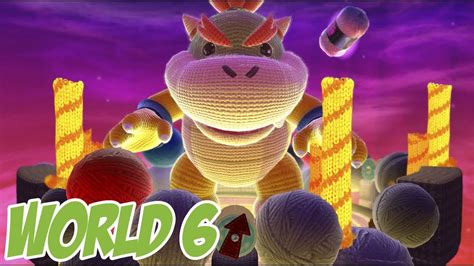 Yoshis Woolly World Part 6 World 6 The End Youtube