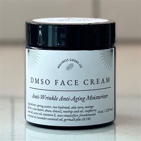 DMSO Face Cream – Wellness Goods Co.