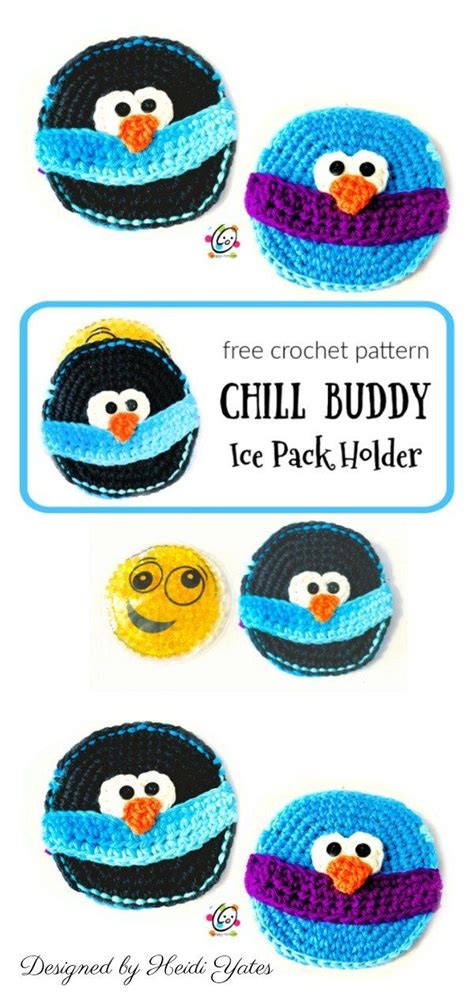 Reusable Ice Pack Cover Free Crochet Pattern Crochet Patterns