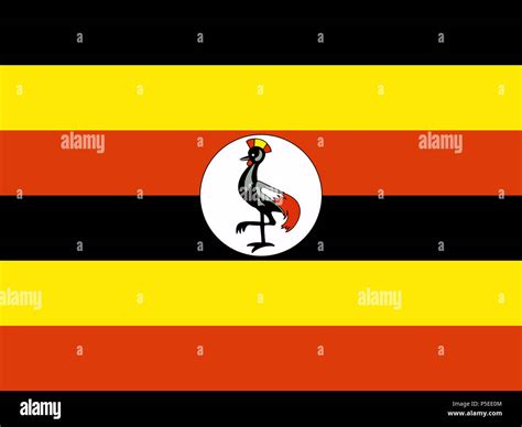 Uganda National Flag Hi Res Stock Photography And Images Alamy