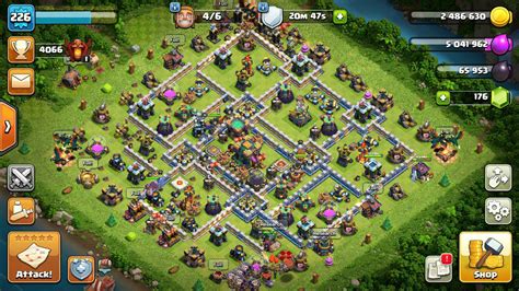 Clash Of Clans Account Town Hall 14 Level 226 With 176 Gems