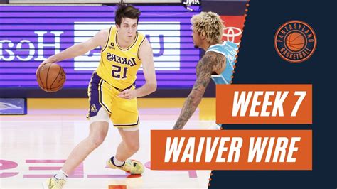 Week 7 Waiver Wire Youtube