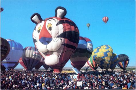 Postcard Hot Air Balloon Tony The Tiger Other Unsorted Postcard HipPostcard