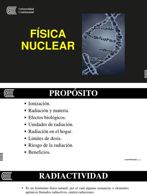 S14 Física Nuclear Av Pdf Radiación Ionizante Rayo Gamma