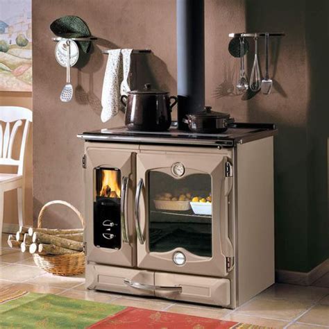 Cuisinière à bois SUPREMA La Nordica classique en fonte émaillée