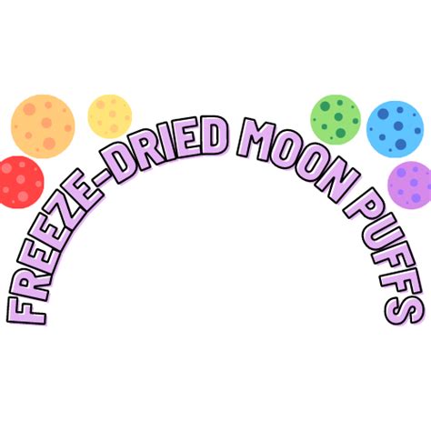 Sour Worm Moon Puffs Freeze Dried Moon Puffs