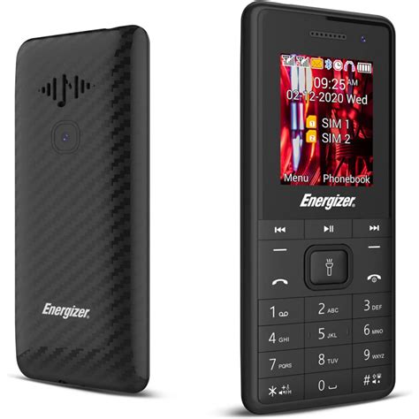 T L Phone Portable Energizer E Noir A Bas Prix Spacenet Tunisie