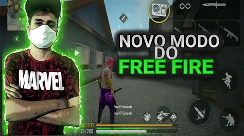 JOGANDO UMA PARTIDA NO NOVO MODO DO FREE FIRE YouTube