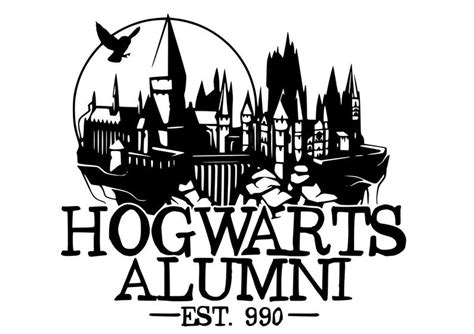 Hogwarts Alumni Hogwarts Alumni Svg Hogwarts Castle Etsy Hogwarts