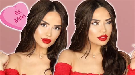 Super Easy Valentine Day Makeup Iluvsarahii Youtube