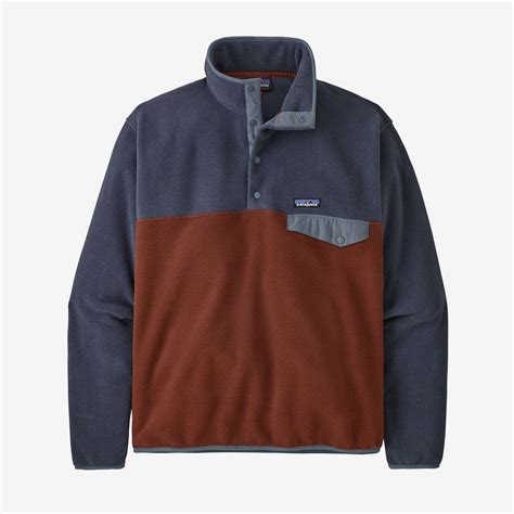 Patagonia Mens Lightweight Synchilla® Snap T® Fleece Pullover