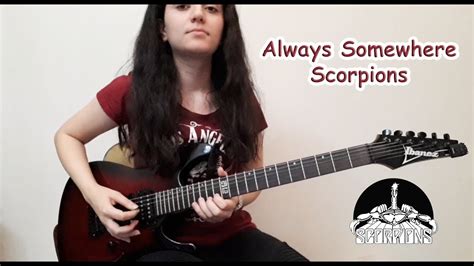 Scorpions Always Somewhere Solo Cover Youtube