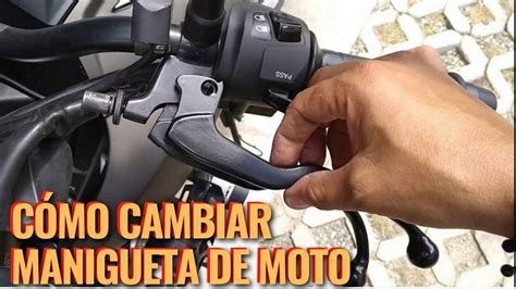 Tutorial Cambio De Manigueta Clutch Moto Dominar Pulsar Youtube