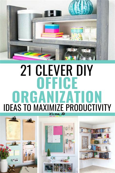 Diy Office Storage Ideas