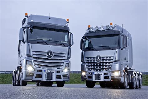 Mercedes Benz Trucks Launches Actros Arocs Construction Business