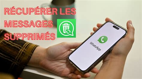 COMMENT RECUPERER DES MESSAGES SUPPRIMES SUR WHATSAPP YouTube