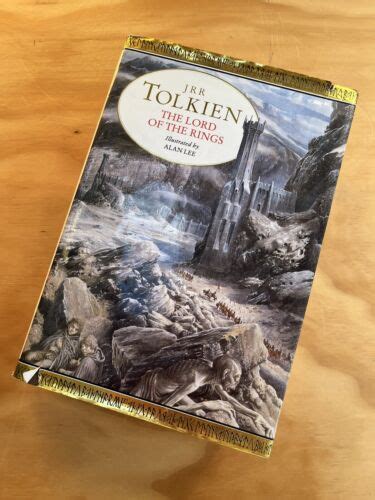 The Lord Of The Rings JRR Tolkien HB Alan Lee 1991 The Centenary Harper