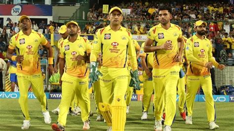 Ipl 2020 Chennai Super Kings Csk Schedule Time Table Pdf Download