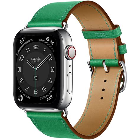 Часы Apple Watch Hermès Series 7 GPS Cellular 45mm Silver Stainless