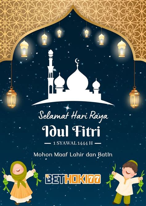 Minal Aidin Wal Faizin Mohon Maaf Lahir Dan Batin Sobat Hoki