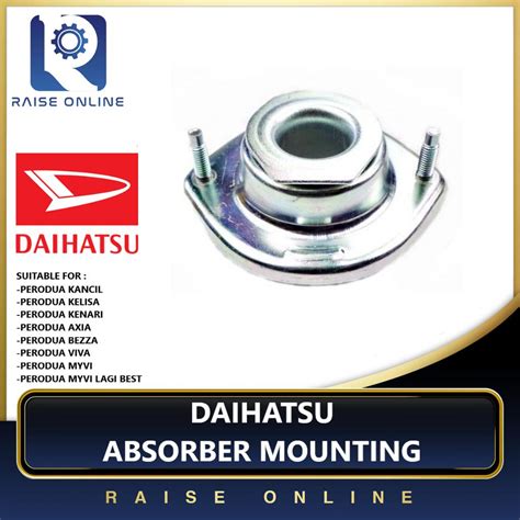 daihatsu front absorber mounting pair perodua myvi myvi
