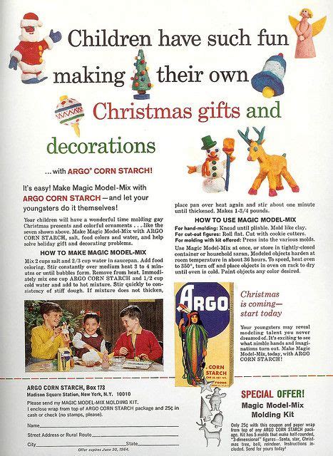 Argo 1963 Christmas Advertising Book Publishing Photography Series