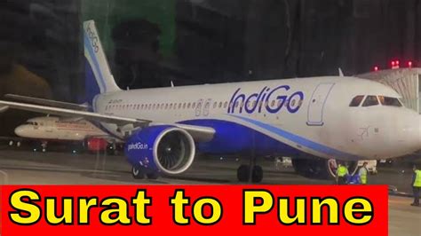 Surat To Pune By Goair Flight ByFlight SuratAirport Surat To Pune